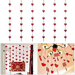 Heart Garland, Pack of 6