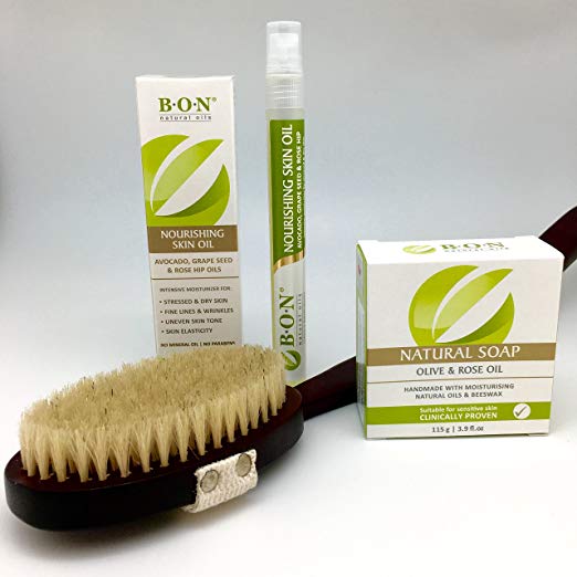 Premier Pregnancy Gift Set for Stretch Mark and Skin Care for the Mom-to-be (4 Pieces)