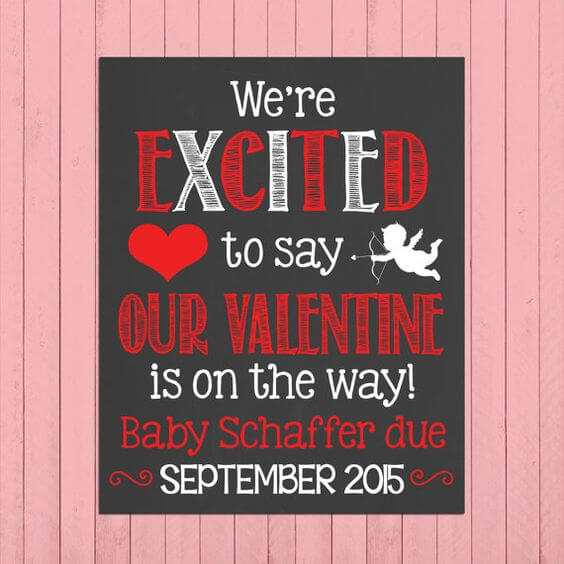 Valentines Day Pregnancy Announcement, Ideas and Inspiration #valentinesday #pregnancy #maternity #announcement #pregnant
