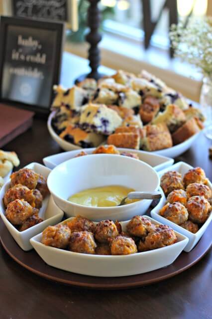 Christmas Baby Shower Food finger foods Christmas Baby Shower Food finger foods